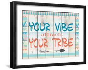 Your Vibe Your Tribe-Kimberly Allen-Framed Art Print