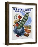 Your Victory Garden Poster-null-Framed Giclee Print