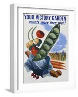 Your Victory Garden Poster-null-Framed Giclee Print