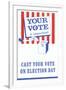 Your Vote is Important Poster-null-Framed Art Print