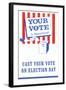 Your Vote is Important Poster-null-Framed Art Print