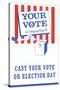 Your Vote is Important Poster-null-Stretched Canvas