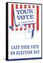 Your Vote is Important Poster-null-Framed Stretched Canvas