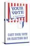 Your Vote is Important Poster-null-Stretched Canvas