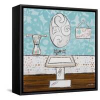 Yours and Mine II-Gina Ritter-Framed Stretched Canvas