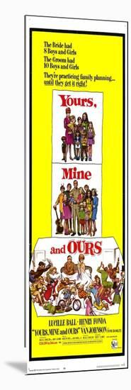 Yours, Mine and Ours, 1968-null-Mounted Art Print