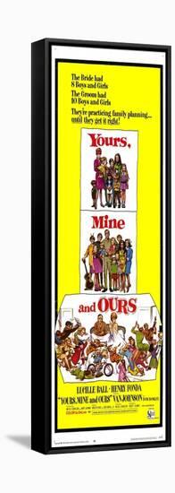Yours, Mine and Ours, 1968-null-Framed Stretched Canvas