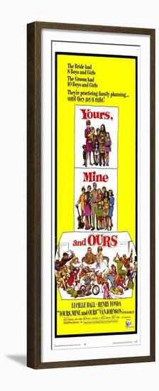 Yours, Mine and Ours, 1968-null-Framed Premium Giclee Print