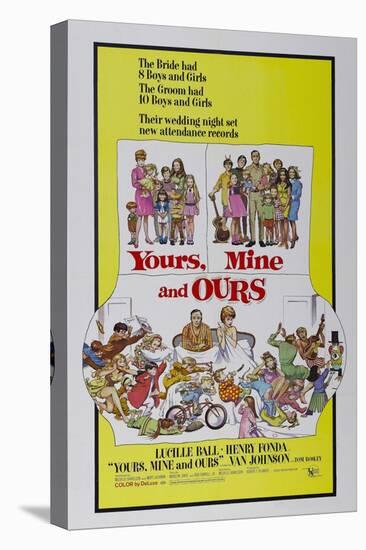 Yours, Mine and Ours, 1968-null-Stretched Canvas