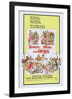 Yours, Mine and Ours, Henry Fonda, Lucille Ball, 1968-null-Framed Art Print