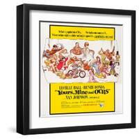 Yours, Mine and Ours-null-Framed Art Print