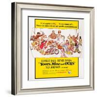 Yours, Mine and Ours-null-Framed Art Print