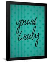 Yours Truly-null-Framed Poster