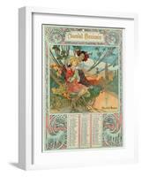 Youth, 1897-Alphonse Mucha-Framed Giclee Print