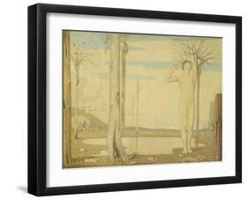 Youth, 1923-Frederick Cayley Robinson-Framed Giclee Print