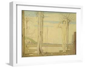 Youth, 1923-Frederick Cayley Robinson-Framed Giclee Print