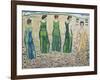 Youth, Adored by the Woman (First Version), 1903-Ferdinand Hodler-Framed Giclee Print