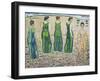 Youth, Adored by the Woman (First Version), 1903-Ferdinand Hodler-Framed Giclee Print