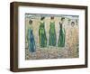 Youth, Adored by the Woman (First Version), 1903-Ferdinand Hodler-Framed Giclee Print