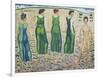 Youth, Adored by the Woman (First Version), 1903-Ferdinand Hodler-Framed Giclee Print