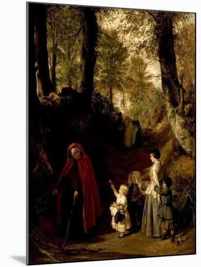 Youth and Age, 1857-John Callcott Horsley-Mounted Giclee Print