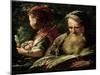 Youth and Age-Abraham Bloemaert-Mounted Giclee Print