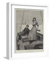 Youth at the Helm-Julius Mandes Price-Framed Giclee Print