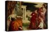 Youth Between Vice and Virtue-Paolo Veronese-Stretched Canvas