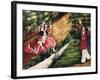 Youth Comes Upon a Girl by a Stream, C.1863-4-null-Framed Giclee Print