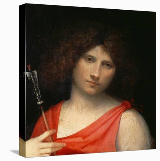 Youth Holding an Arrow, c.1505-Giorgione-Stretched Canvas