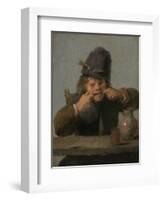 Youth Making a Face, 1632-35-Adriaen Brouwer-Framed Art Print