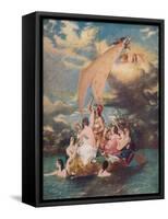 'Youth on the Prow and Pleasure at the Helm',1830-32, (c1915)-William Etty-Framed Stretched Canvas