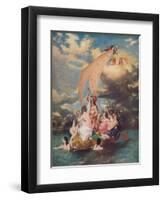 'Youth on the Prow and Pleasure at the Helm',1830-32, (c1915)-William Etty-Framed Giclee Print