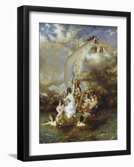 Youth on the Prow, and Pleasure at the Helm-William Etty-Framed Giclee Print