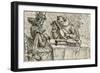 Youth Playing a Lute-Crispin I De Passe-Framed Giclee Print