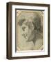 Youth's Head in Profile, Looking Down-Lorenzo Garbieri-Framed Giclee Print