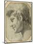 Youth's Head in Profile, Looking Down-Lorenzo Garbieri-Mounted Giclee Print