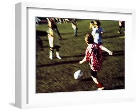 Youth Soccer-null-Framed Premium Photographic Print