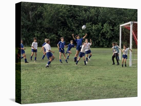 Youth Soccer-null-Stretched Canvas