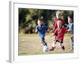 Youth Soccer-null-Framed Photographic Print