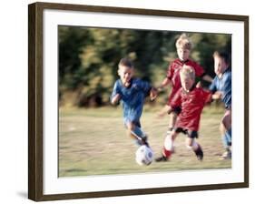 Youth Soccer-null-Framed Photographic Print