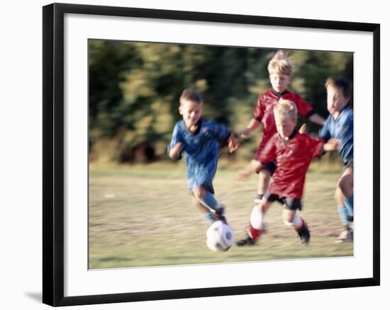 Youth Soccer-null-Framed Photographic Print