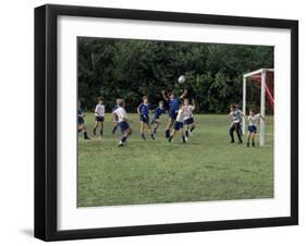 Youth Soccer-null-Framed Photographic Print