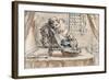 Youth Tuning His Instrument-Crispin I De Passe-Framed Giclee Print