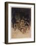 Youth Who Could Not Shudder-Arthur Rackham-Framed Art Print