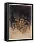Youth Who Could Not Shudder-Arthur Rackham-Framed Stretched Canvas