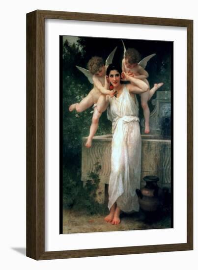 Youth-William Adolphe Bouguereau-Framed Art Print