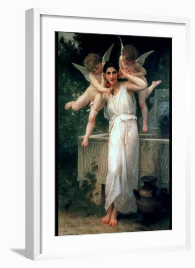 Youth-William Adolphe Bouguereau-Framed Art Print