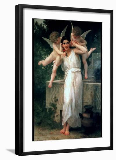 Youth-William Adolphe Bouguereau-Framed Art Print