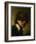 Youthful Self-Portrait-Rembrandt van Rijn-Framed Giclee Print